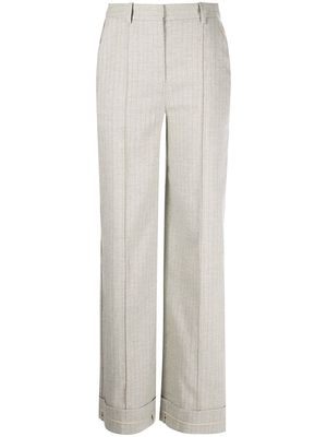 Jonathan Simkhai stripe-pattern tailored trousers - PINSTRIPE MULTI