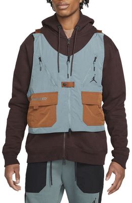 Jordan 23 Engineered Full-Zip Fleece Hoodie in Brown/Hasta/Pecan/Black