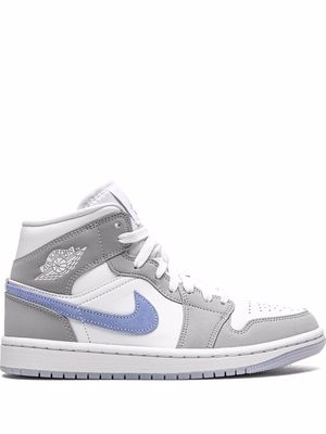 Jordan Air Jordan 1 Mid "Grey Blue" sneakers - White