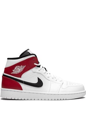 Jordan Air Jordan 1 Mid "White Chicago" sneakers - WHITE/BLACK-GYM RED