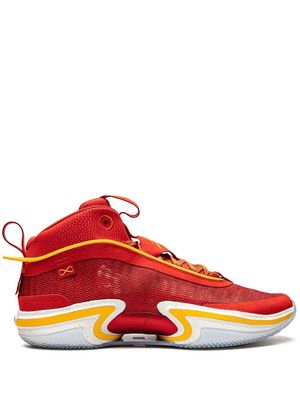 Jordan Air Jordan 36 high-top sneakers - UNIVERSITY RED/GOLD/RUNNING WH