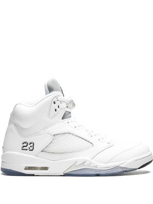 Jordan Air Jordan 5 Retro ''Metallic Silver'' sneakers - White
