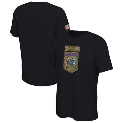 Jordan Brand Men's Nike Black Florida Gators Veterans Camo T-Shirt