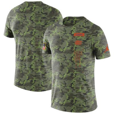 Jordan Brand Men's Nike Camo Florida Gators Military T-Shirt