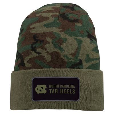 Jordan Brand Men's Nike Camo North Carolina Tar Heels Military Pack Cuffed Knit Hat