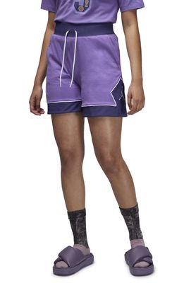 Jordan Diamond Shorts in Action Grape/Purple/White