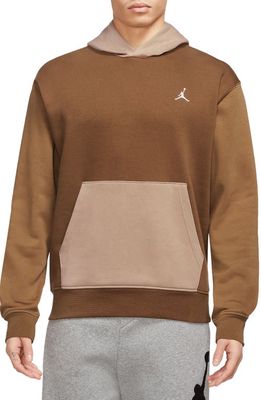 Jordan Essentials Pullover Hoodie in Tan/Brown/Hemp/White