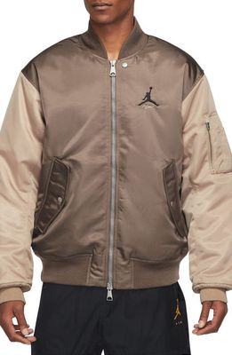 Jordan Essentials Renegade Bomber Jacket in Palomino/Desert/Black