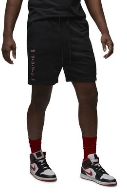 Jordan Essentials Sweat Shorts in Black/White