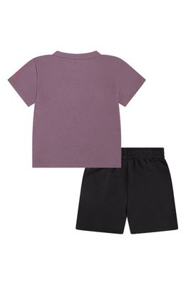 Jordan Flight Graphic T-Shirt & Sweat Shorts Set in Off Noir