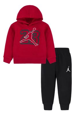Jordan Jumpman Hoodie & Joggers Set in Black/Red