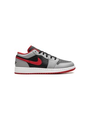 Jordan Kids Air Jordan 1 Low "Black/Fire Red" sneakers