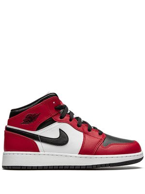 Jordan Kids Air Jordan 1 Mid "Chicago Black Toe" sneakers - Red