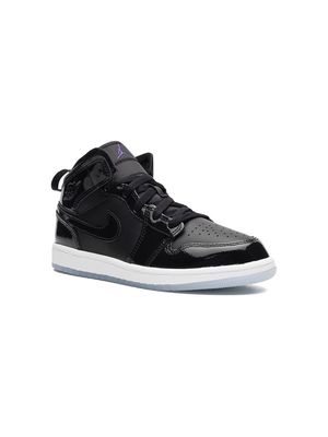 Jordan Kids Air Jordan 1 Mid “Space Jam” sneakers - Black