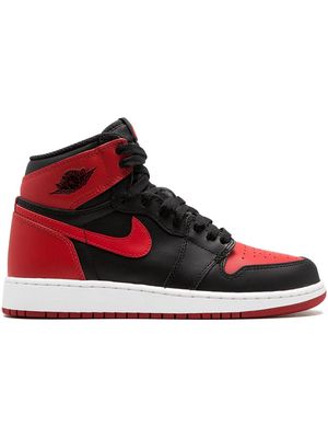 Jordan Kids Air Jordan 1 Retro High OG BG "Banned 2016" sneakers - Black