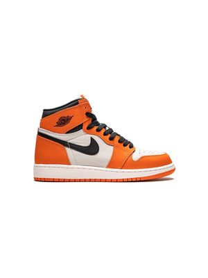 Jordan Kids Air Jordan 1 Retro High OG "Reverse Shattered Backboard" sneakers - Orange
