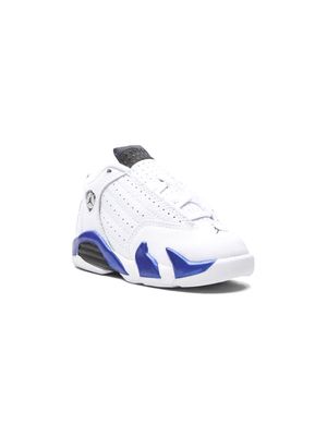 Jordan Kids Air Jordan 14 Retro "Hyper Royal" sneakers - White
