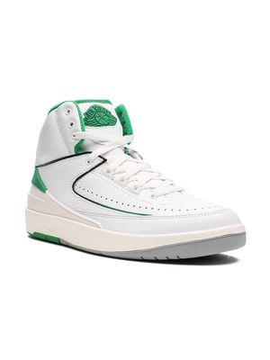 Jordan Kids Air Jordan 2 "Lucky Green" sneakers - White