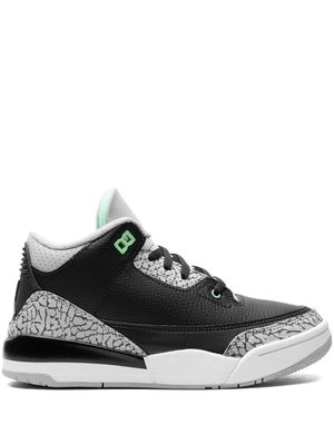 Jordan Kids Air Jordan 3 leather sneakers - Black