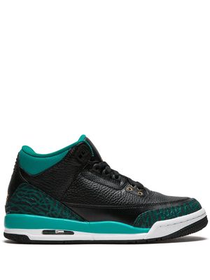 Jordan Kids Air Jordan 3 Retro GG "Teal" sneakers - Black