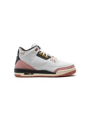 Jordan Kids Air Jordan 3 "White/Red Stardust" sneakers