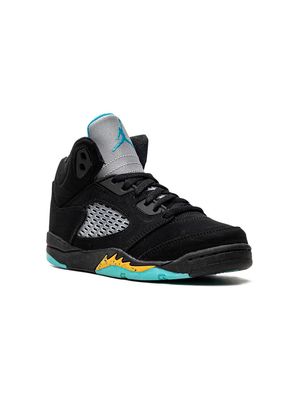 Jordan Kids Air Jordan 5 "Aqua" sneakers - Black