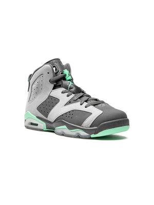 Jordan Kids Air Jordan 6 Retro "Green Glow" sneakers - Grey