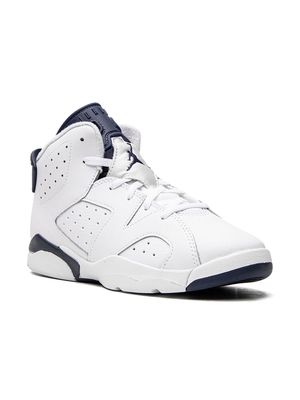 Jordan Kids Air Jordan 6 Retro "Midnight Navy 2022" sneakers - White