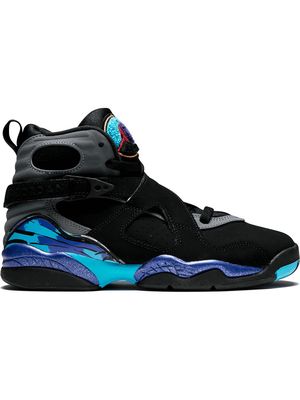 Jordan Kids Air Jordan 8 Retro BG "Aqua" sneakers - Black