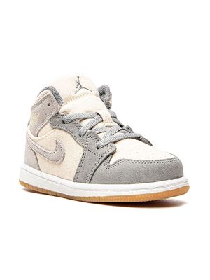 Jordan Kids Jordan 1 Mid SE "Coconut Milk" sneakers - Neutrals