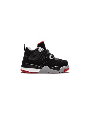 Jordan Kids Jordan 4 Retro "Bred 2019 Release" sneakers - Black