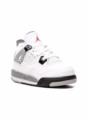 Jordan Kids Jordan 4 Retro BT "White/Cement" sneakers