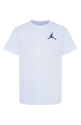 Jordan Kids' Jumpman Air Logo Cotton T-Shirt in Blue Tint