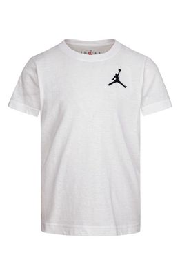 Jordan Kids' Jumpman Air Logo Cotton T-Shirt in White