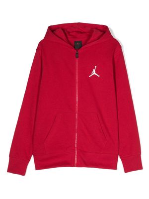 Jordan Kids Jumpman-embroidered hooded jacket