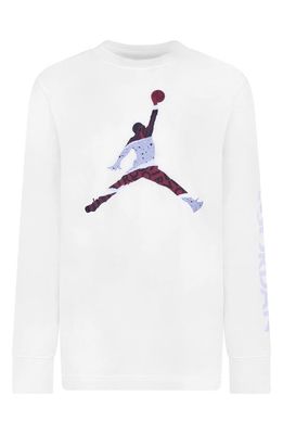 Jordan Kids' Levels Long Sleeve Graphic T-Shirt in White