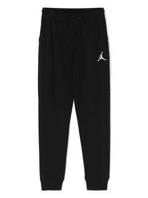 Jordan Kids logo-embroidered track pants - Black