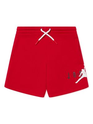 Jordan Kids logo-print drawstring shorts - Red