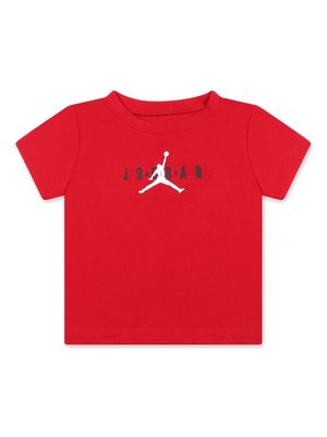 Jordan Kids logo-print T-shirt - Red