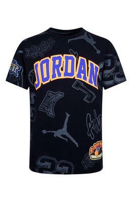 Jordan Kids' Patch Print T-Shirt in Black