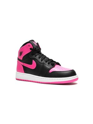 Jordan Kids x Serena Williams Air Jordan 1 Retro High "Hyper Pink" sneakers - HYPER PINK/BLACK-WHITE