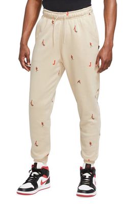 Jordan Mini MJ Sweatpants in Rattan