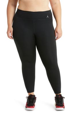 Jordan Solid Leggings in Black/Stealth