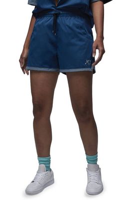 Jordan Woven Shorts in Sky French Blue/Ozone/Black