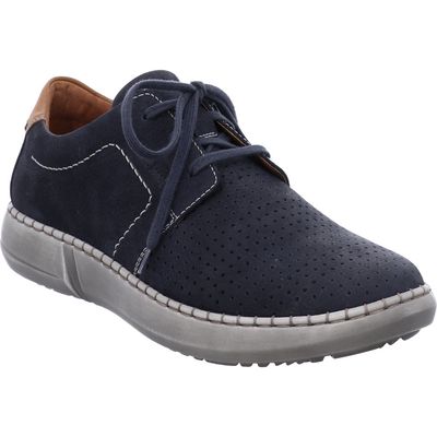 Josef Seibel Louis 06 Perforated Sneaker in Ocean 