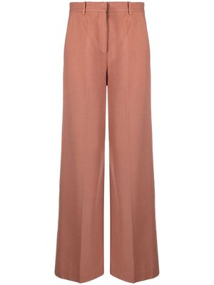 JOSEPH Alana wide-leg tailored trousers - Pink
