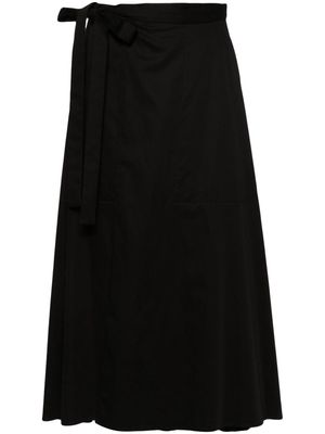 JOSEPH Alix cotton skirt - Black