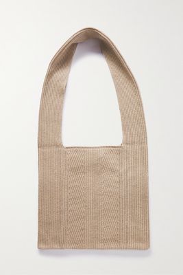 Joseph - Bag-luxe Crocheted Cotton, Wool And Cashmere-blend Tote - Neutrals