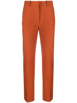 JOSEPH Coleman slim-fit cropped trousers - Orange