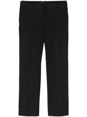 JOSEPH Gabardine Coleman tailored trousers - Black